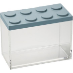 Omada Stapelbare Brickstore Bewaarcontainer, 2l, - Kunststof - - Blauw