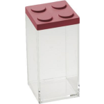 Omada Stapelbare, Brickstore Bewaarcontainer Hoog, 1,5l, - Kunststof - - Rood