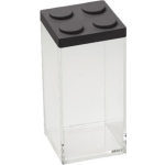 Omada Stapelbare, Brickstore Bewaarcontainer Hoog, 1,5l, - Kunststof - - Zwart