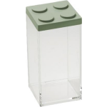 Omada Stapelbare, Brickstore Bewaarcontainer Hoog, 1,5l, - Kunststof - - Groen