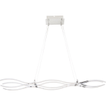 BES LED Led Hanglamp - Hangverlichting - Primon - 45w - Natuurlijk 4000k - Mat Chroom - Aluminium - Wit