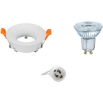 Osram - Led Spot Set - Parathom Par16 927 36d - Gu10 Fitting - Dimbaar - Inbouw Rond - Mat - 5.5w - Warm 2700k - - Wit