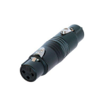 Neutrik NA 3 FF-B XLR-F<>XLR connector