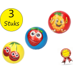 Banzaa Stressbal Medium Density Fruit- 7 Cm - 3stuks