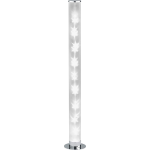 BES LED Led Tafellamp - Trion Ricardo - 4w - Warm 3000k - Dimbaar - Rond - Mat Chroom - Aluminium - Wit