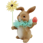 Clayre & Eef Decoratie Beeld 6pr3133 11*9*15 Cm - Meerkleurig - Bruin