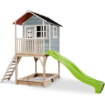 EXIT Toys Loft 700 Houten Speelhuis - - Blauw