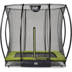 EXIT Toys Silhouette Inground Trampoline 153x214cm Met Veiligheidsnet - - Groen