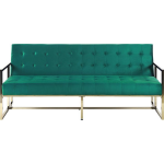 Beliani Marstal Slaapbank Fluweel 78 X 187 Cm - Verde