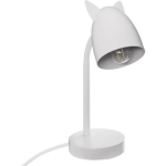 Metalen Oren Lamp - E14 - 25 W - H. 31 Cm - - Blanco