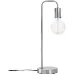 Metalen Lamp - E27 - 40 W - H. 45 Cm - Zilver - Silver