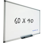 IVOL Whiteboard Voor Wandmontage - Magnetisch - 60x90 Cm