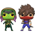 Funko 2 Beeldjes Pop! Marvel Vs Capcom: Gamora Vs Strider