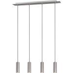 TRIO Hanglamp Marley 150 X 75 X 9 Cm Staal Zilver - Plata