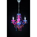 Reality Hanglamp Lüster 150 Cm Staal/roze - Blauw