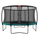 BERG Toys Trampoline - Champion Regular (Incl. Veiligheidsnet Deluxe) - 270 Cm - - Groen