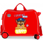 Nickelodeon Paw Patrol Abs Kinderkoffer Rol Zit 4 W - Rojo