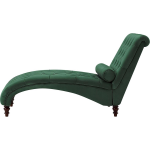 Beliani Muret Chaise Longue Fluweel 72 X 163 Cm - Verde