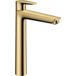 Hansgrohe Talis e 1-gr wastafelmkr 240 zo/afvoer polished gold optic 71717990