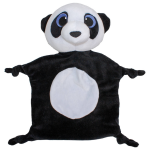 Lumo Stars Knuffeldoekje Panda Pan 30 Cm - Zwart