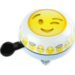 Widek Fietsbel Emoticon Winking Face 80 Mm/ - Geel