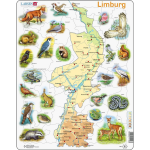 Larsen Legpuzzel Maxi Geografie: Limburg 60 Stukjes