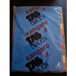 Tabblad Kangaro A4 Letters Pp 120mµ 23-gaats 20-delig A-z - Grijs