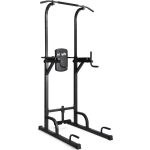 VirtuFit Verstelbare Power Tower - Pull Up Station - Dip Station - Zwart