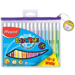 Maped Viltstift Color'peps 12 + 3 Stiften