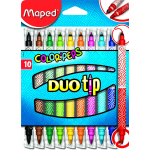 Maped Viltstift Color'peps Duo Tip, Doos Met 10 Stuks