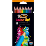 Bic Kleurpotloden Color Up, Ophangdoos Met 12 Stuks In Geassorteerde Kleuren