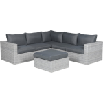 Garden Impressions - Orangebird Loungeset - 4 Delig - Vintage Grey - Grijs