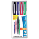 Papermate Paper Mate Fineliner Flair Original, Etui Met 4 Stuks In Geassorteerde Kleuren