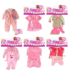 Toi-Toys Babypoppenkleding Boxpakje 20-30 Cm - Roze