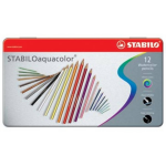 Stabilo Kleurpotlood Aquacolor 12 Potloden