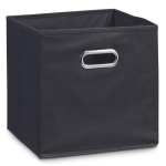 Zeller - Storage Box, Black, Non-woven - Zwart