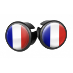 Velox Stuurdoppen Frankrijk 20 Mm/wit/rood - Blauw