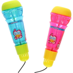 Toi-Toys Echo Microfoon Met Licht 24 Cm - Blauw