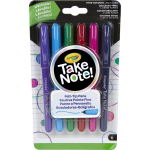 Crayola Take Note! Viltstiften Uitwisbaar 12 Cm 6 Stuks