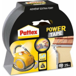 Pattex Plakband Power Tape Lengte: 10 M, - Grijs