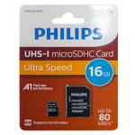 Philips Micro Sdhs Geheugenkaart 16gb Ultra High Speed - Zwart
