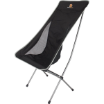 Eurotrail TravelSafe campingstoel York 53 x 36 x 100 cm aluminium - Zwart