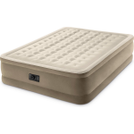 Intex luchtbed Ultra Plush Queen 203 x 152 x 46 cm - Beige