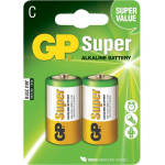 GP Super Alkaline batterijen type C - 2 stuks