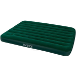 Intex luchtbed met voetpomp Downy 2-persoons 203 x 152 x 22 cm - Groen
