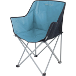 Eurotrail campingstoel Kampala 86 x 45 x 45 cm staal licht - Blauw