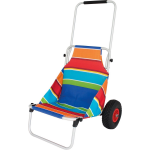 Eurotrail strandtrolley Stripes 112 x 72 cm polyester/aluminium