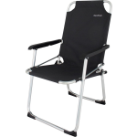 Eurotrail campingstoel Moita 90 x 55 cm aluminium - Zwart