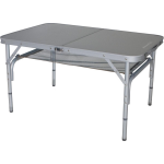 Eurotrail campingtafel Monnai 90 x 70 x 60 cm aluminium - Silver