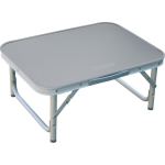 Eurotrail campingtafel Sante 60 x 58 x 40 cm aluminium - Grijs